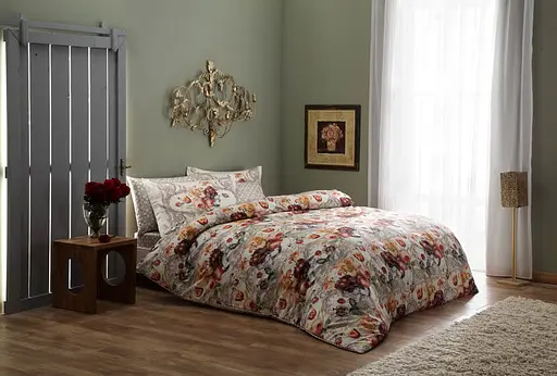 Комплект постільної білизни Sharon Pink Tac Евро pbe0041617