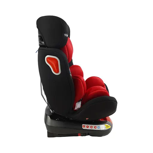 Автокрісло Joy SafeMax SF-92103, система Isofix, група 1-2-3, обертання 360°, червоний - фото 3