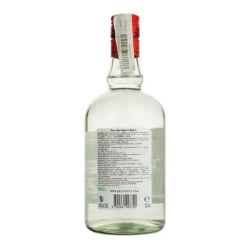 Ром Botafogo White, 40%, 0,7 л - фото 4