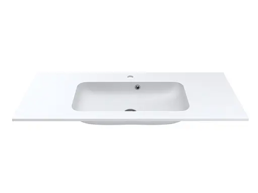 Умивальник Miraggio Della 1100 mirasoft 0001074, Білий матовий - фото 4