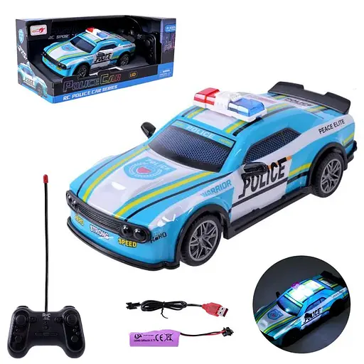 Машина на радіокеруванні, 26x13.5x12 см, 998-4A (В асортименті)