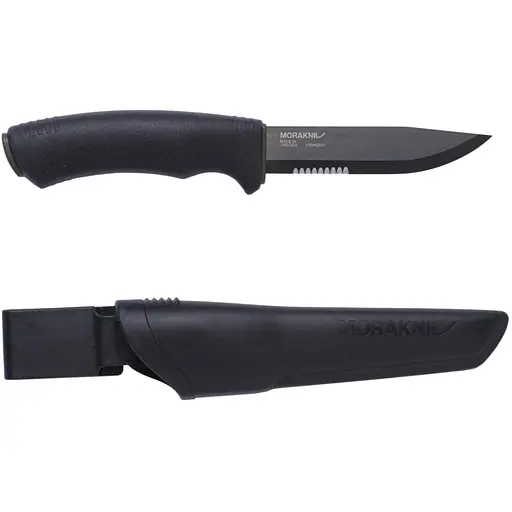 Ніж Morakniv Bushcraft Black SRT нержавіюча сталь (12491)