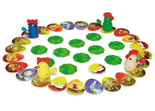 Настольная игра Zoch Цыплячьи бега (Zicke Zacke Huhnerkacke) (англ.) (601121800) - фото 6