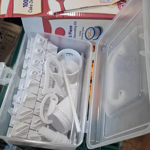 Набор для украшения и декорирования тортов Cake Decorator 100 предметов, Kitchen Master Белый 86392 - фото 6