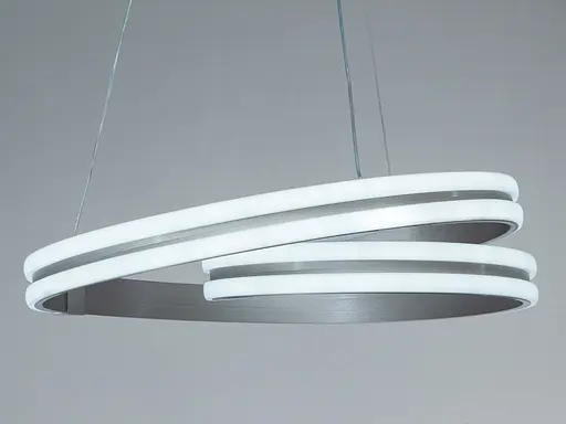 LED підвісна люстра Diasha коричнева 95Вт 16м² - фото 3