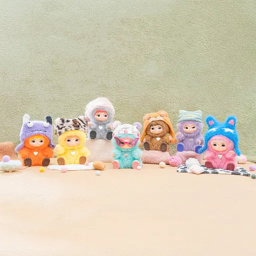 Колекційна м'яка іграшка з кільцем Весела вечірка Pop Top Letsvan 17WK-0601 серії "Wakuku" - фото 3