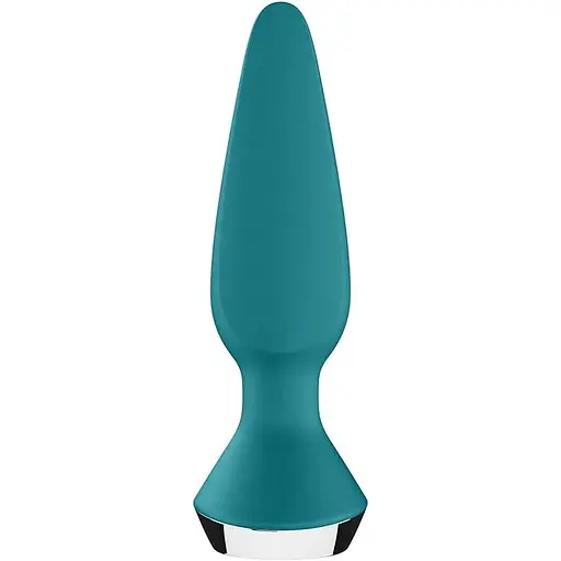 Анальна смарт-вібропробка Satisfyer Plug-ilicious 1 Petrol - фото 5