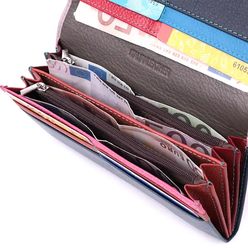 Кожаный женский кошелек ST Leather 18.5х9х3 см acs0028451 - фото 5