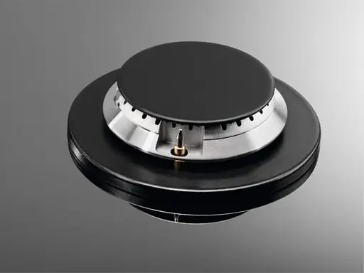 Варочная поверхность газовая на стекле Electrolux 60 см чугун серебристый - фото 3