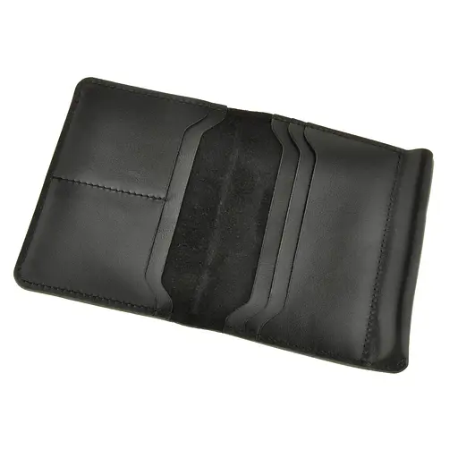 Шкіряне портмоне 2.0 вугільно-чорне - фото 5