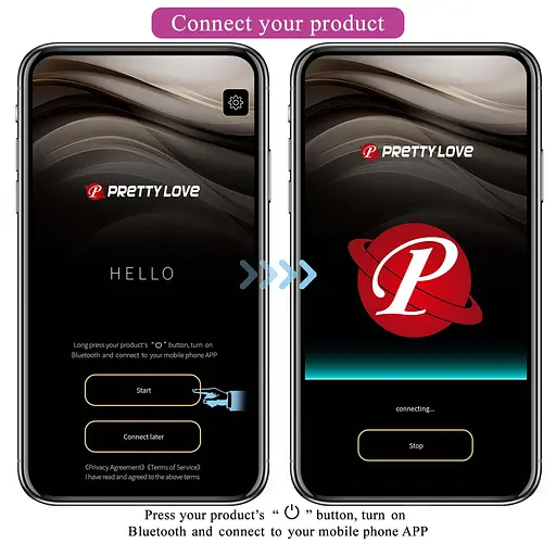 Вибратор Pretty Love Hector Smart 19.5 см сиреневый - фото 8