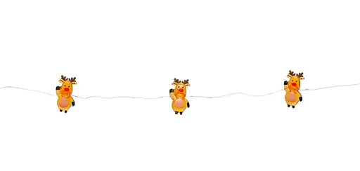 Гирлянда-струна Chomik Олень 20LED на батарейках (LED4161) - фото 3