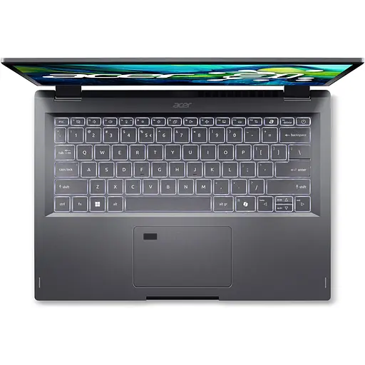 Ноутбук Acer Aspire Spin 14 ASP14-52MTN-55MD з процесором Intel Core Ultra 5 115U pana la 4.2GHz, 14", WUXGA, IPS, сенсорний, 16GB LPDDR5X RAM, 1TB SSD, Intel® графікою, Windows 11 - фото 18