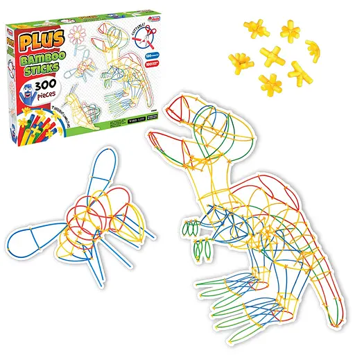 Конструктор-соломинки Dede Природа 300 елементів (3680) - фото 3