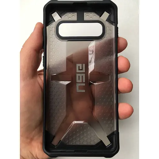 Оригинальный противоударный чехол UAG Plasma для Samsung Galaxy S10 Plus (6.4") Ash 211353113131 - фото 5