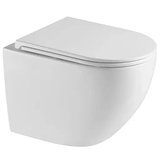 Унитаз подвесной Mixxus Premium Ellipse-0303-T3 520x365x360 мм, система смыва Tornado 3.0 MP6465, Белый - фото 1