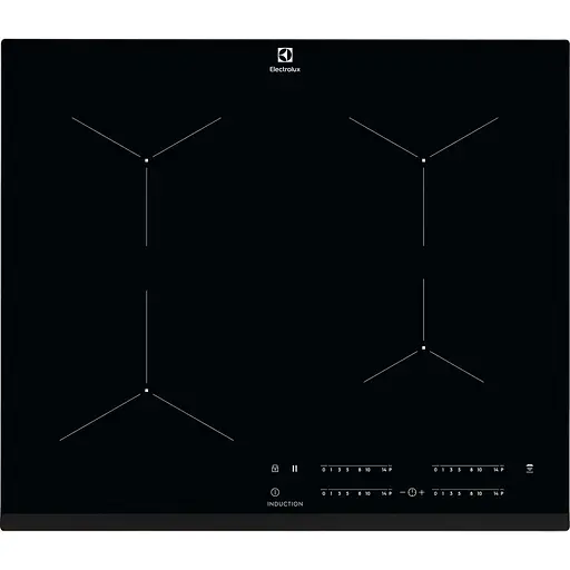 Варочная поверхность индукционная Electrolux 60 см Hob2Hood черный