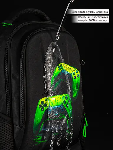 Шкільний рюкзак підлітковий чорний для хлопчика Winner / SkyName 57-78 для старшокласників - фото 9