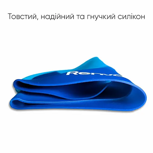 Доросла шапочка для плавання Renvo Amboni Синій Уні OSFM (2SC200-0410) - фото 4