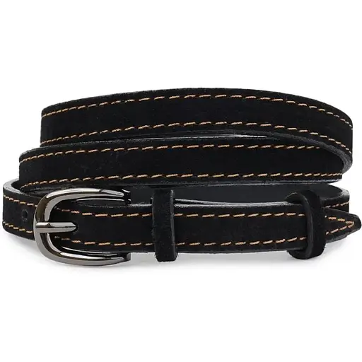 Ремінь шкіряний Vintage жіночий 1,3х105 см acs0018701 - фото 1