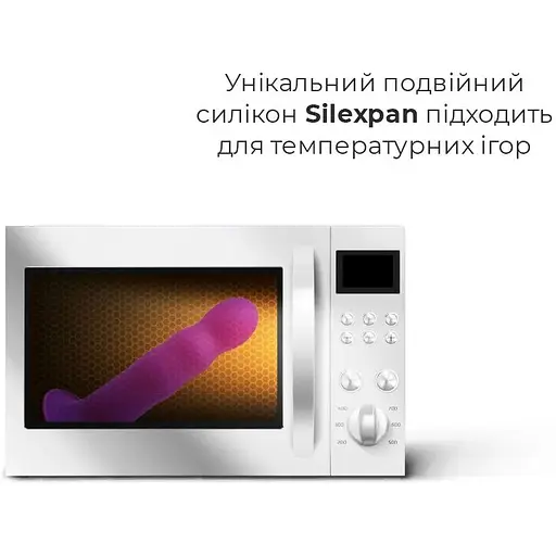 Дилдо з присоскою Adrien Lastic Hitsens 3 Purple - фото 4