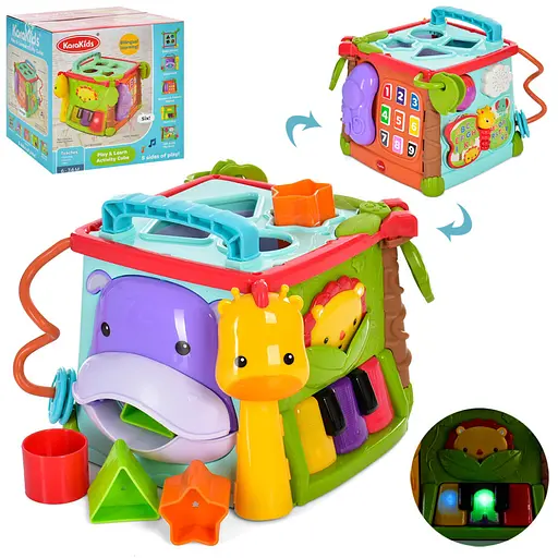 Развивающий Сортер Bambi KK2697 английские буквы и цифры - фото 2