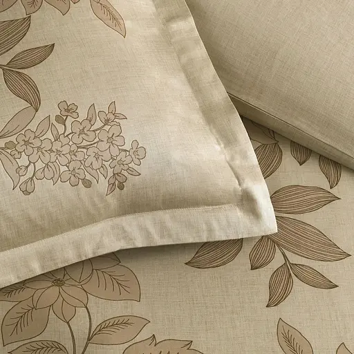 Постільна білизна ТАС Aurix Beige Сатин Tac pbe0051531 - фото 2