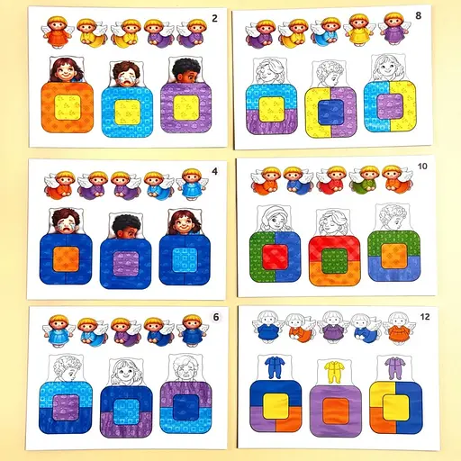 Дидактична гра для дітей "Малюки в ліжечку" Ubumblebees PSD303 (ПСД303) - фото 9