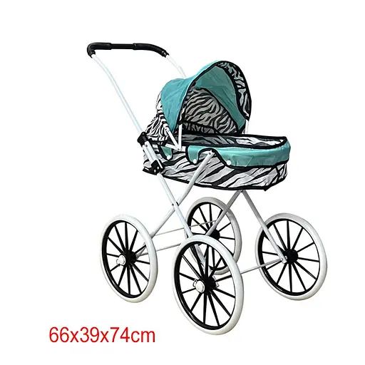 Коляска металева зимова, великі колеса, 66x70x34 см, DL502C-9 - фото 2