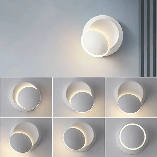 Світлодіодне біле бра SIRIUS Арт. W 089-145 WT Line F - фото 4