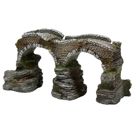 Декорация керамическая Amtra романский мост S 14.5х6х8 см 2шт/уп. - фото 1
