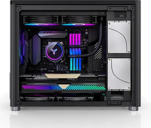 Корпус Jonsbo D30 Aluminum Black (D30 Black) Без БП - фото 5