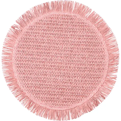 Килимок для сервірування столуYiwu Fringe 38 см запорошена троянда HP-35-7P - фото 1