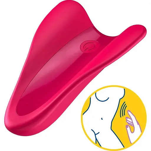 Вибратор на палец Satisfyer High Fly Red (SO4651) [95833] - фото 5