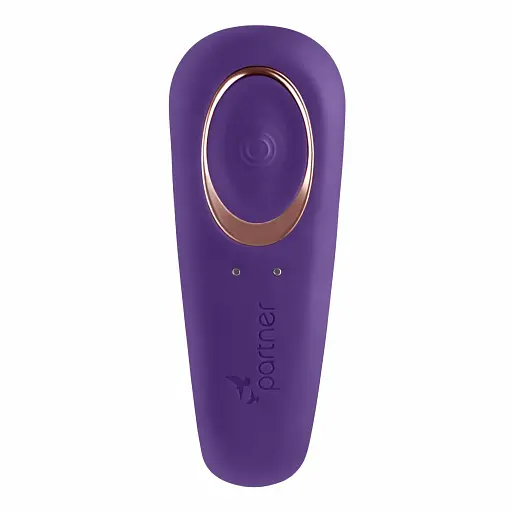 Вібратор для пар Satisfyer Double Classic 17 см фіолетовий - фото 3