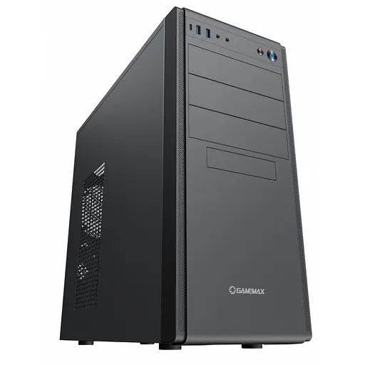 Корпус GameMax MT816-2U3-TYC Black, без БП, Mid Tower, ATX/Micro ATX/Mini ITX, 2xUSB 3.0, Type-C, 420x185x464 мм, 0.6 мм - фото 2
