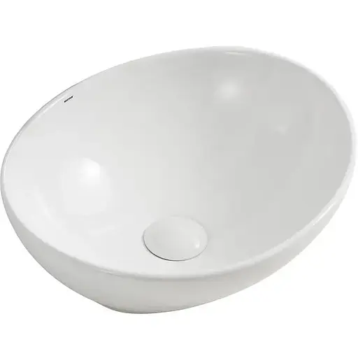Умивальник накладний Mixxus Premium Ellipse-0107 345x265x120 мм MP6525, Білий - фото 1