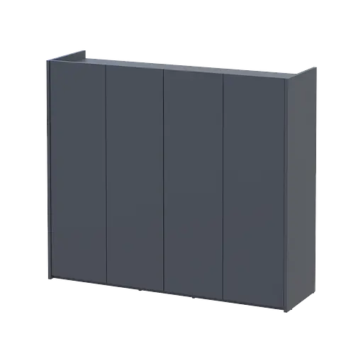 Тумба для обуви Doros Кассель Графит 4 ДСП 128х40х110 (41516215)