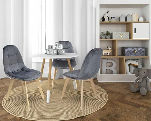 Кресло JUMI COLIN Grey - фото 3