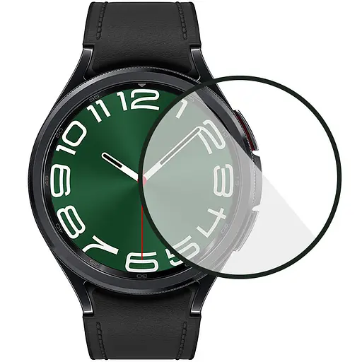 Полимерная пленка 3D (full glue) (тех.пак) Samsung Galaxy Watch 6 44mm Черный