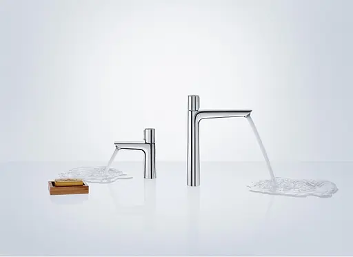 Смеситель для умывальника Hansgrohe Talis Select E хром 71751000 Хром - фото 3