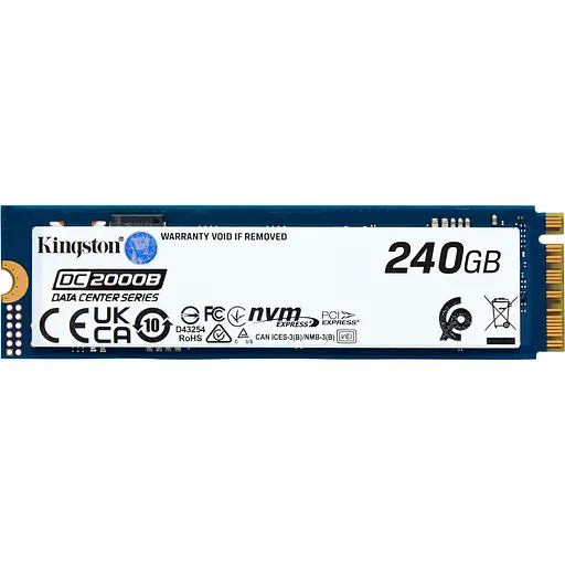 Накопитель SSD Kingston m.2 NVMe 240GB DC2000B (SEDC2000BM8/240G) - фото 1
