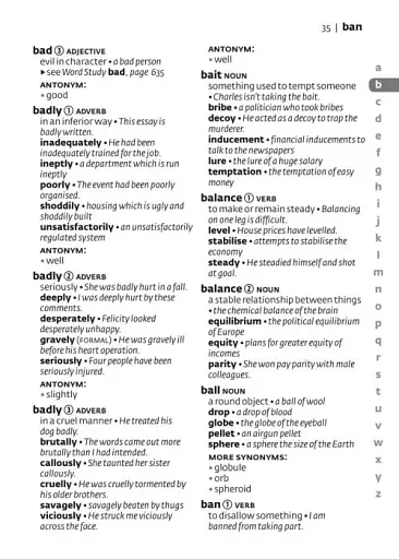 Collins English School Thesaurus 6th Edition - фото 3