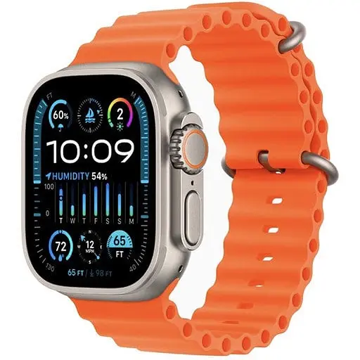 Розумний годинник Smart Watch Hello Watch 3 Full HD AMOLED 49 мм Помаранчевий