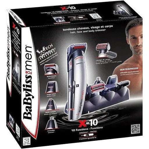 Машинка для стрижки + тример BaByliss E837E - фото 8
