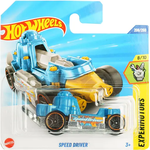 Базовая машинка Hot Wheels Experimotors Speed ​​Driver голубая (5785) JBB25-N521              