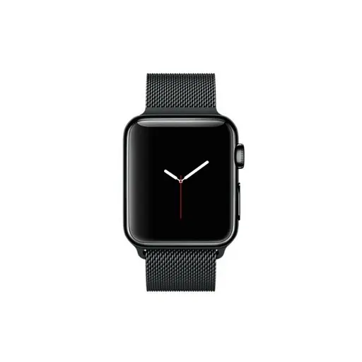 Ремінець Creasted для годинника Milanese loop steel bracelet Apple watch, 42 44 мм Black - фото 3