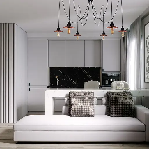 Люстра-паук LS 2151-6K-6 - фото 4