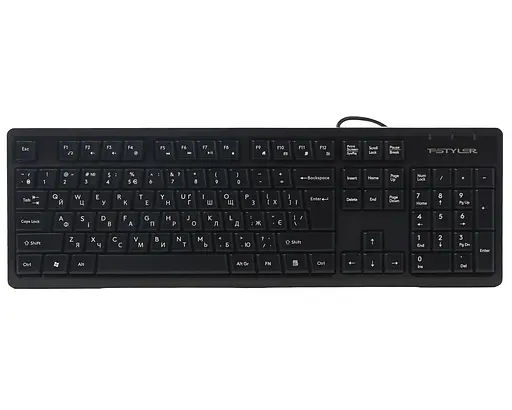 Клавіатура A4Tech Fstyler FKS12 (Black) (FKS12 (Black)) - фото 1