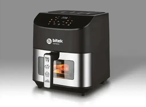 Аэрофритюрница Air Fryer 4200 Вт на 10 л Витек BT-9501 электрическая фритюрница без масла - фото 2